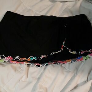 Gottex Black Bikini with Multicolor Accents